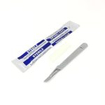 Bisturi Nª10 Con Mango Esteril, Empaque Individual (Desechable)