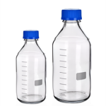 Frasco De Vidrio Tapa Azul GL 80 FVK