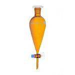 Embudo Decantacion, 500 Ml, Llave Vidrio Ambar